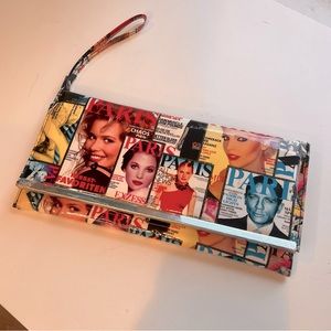 Paris Magazine Clutch